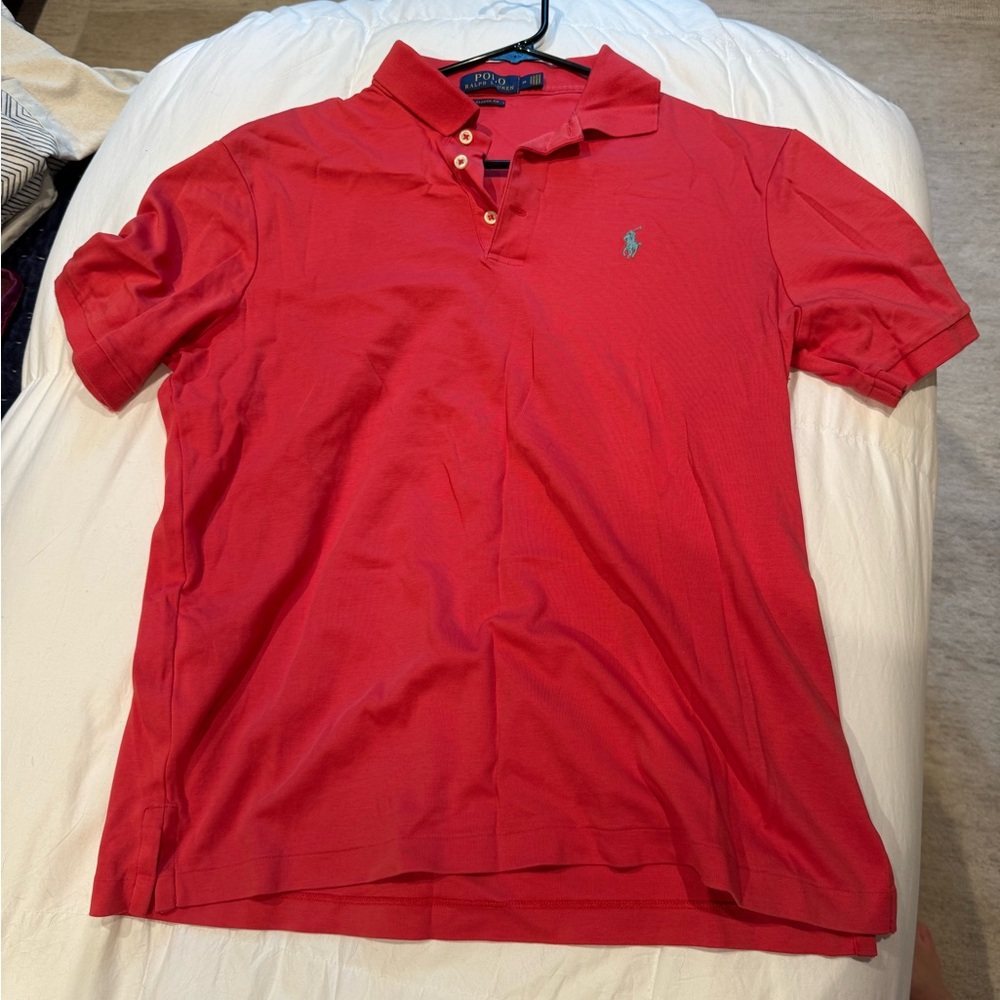 Polo Ralph Lauren Classic Fit Red Polo
